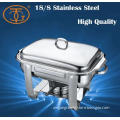 18/8 Stainless Steel 40.5cm L Rectangle Chafing Dish